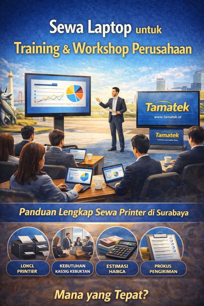 Sewa Laptop untuk Training & Workshop Perusahaan