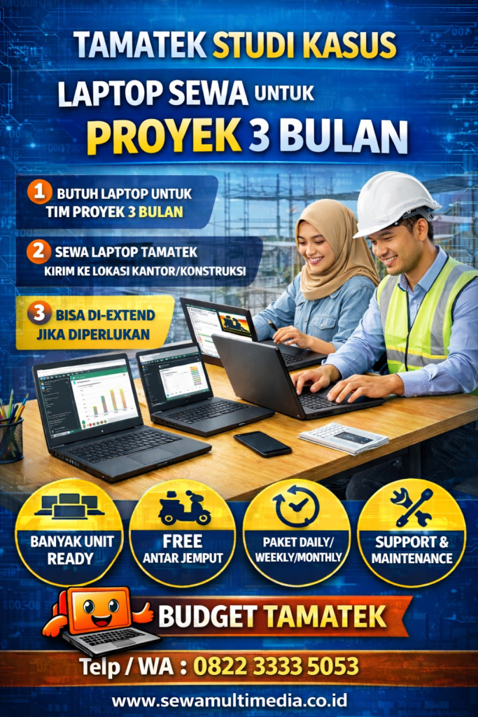 Sewa Laptop Surabaya jumlah banyak