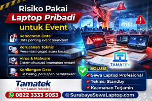 Sewa Laptop event surabaya