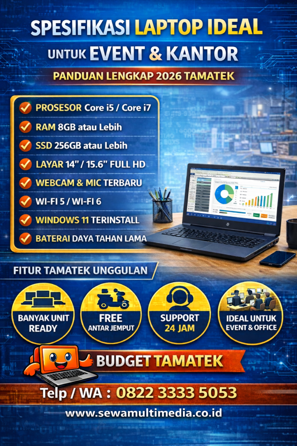 Sewa Laptop Surabaya